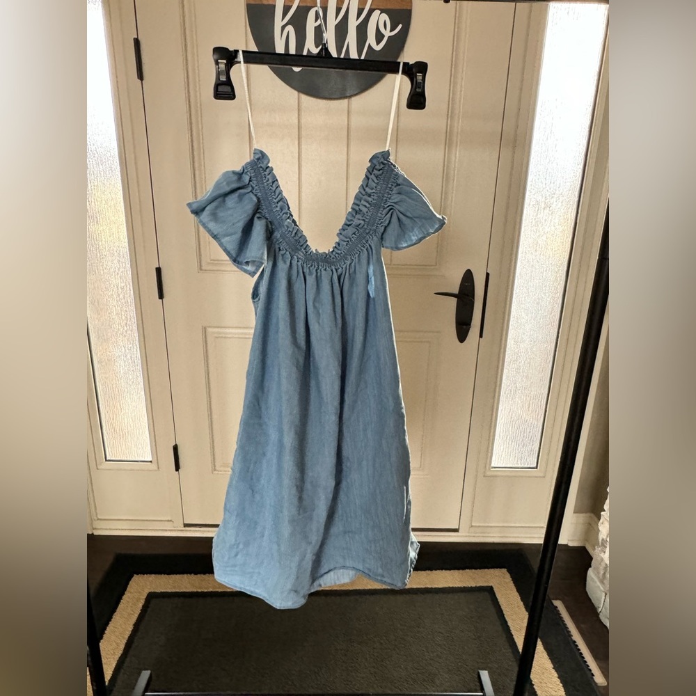 denim dress